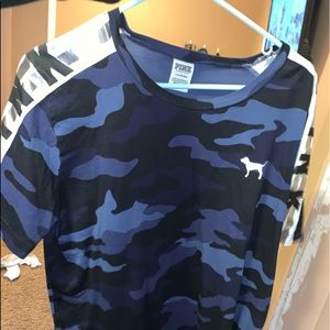 Victoria’s Secret pink shirt